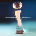 Wholesale Etched Crystal Diamond Award For Guest Celebration Souvenir